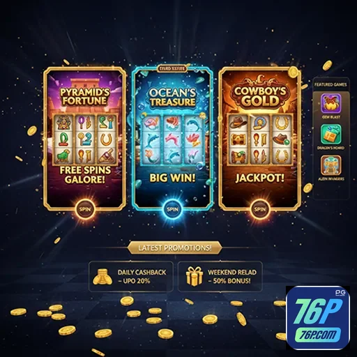 VIP services at 76p casino gaming platform - 76p